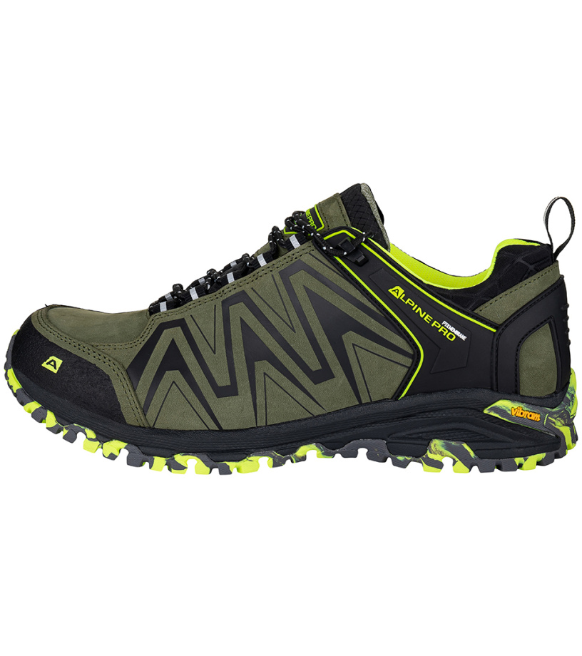 Alpine Pro Obaqe Unisex outdoorová obuv UBTX278 ivy green 38