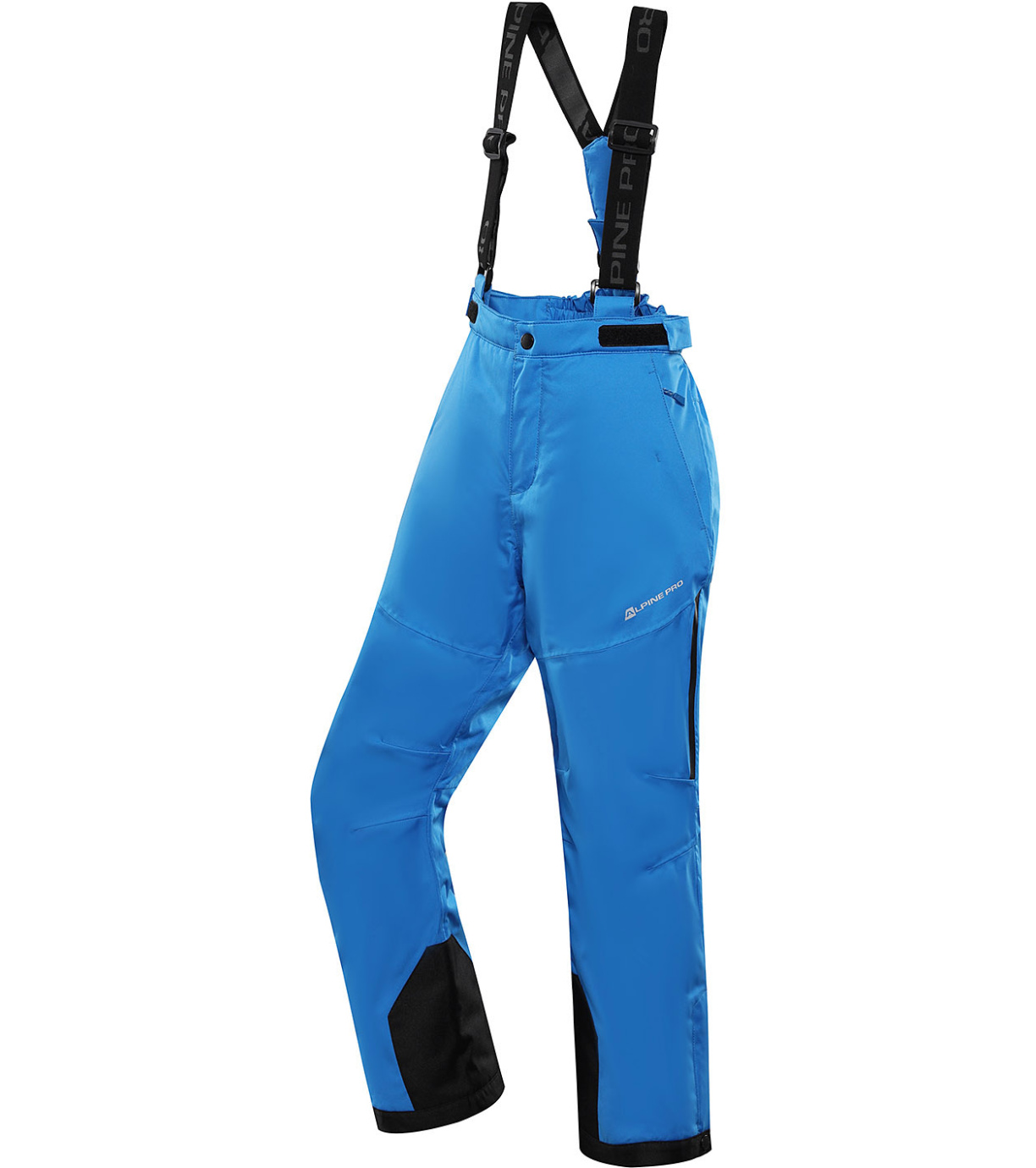 Alpine Pro Osago Detské lyžiarske nohavice s Ptx membránou KPAB322 cobalt blue 104-110