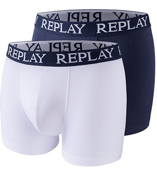 Dark Blue -  / White