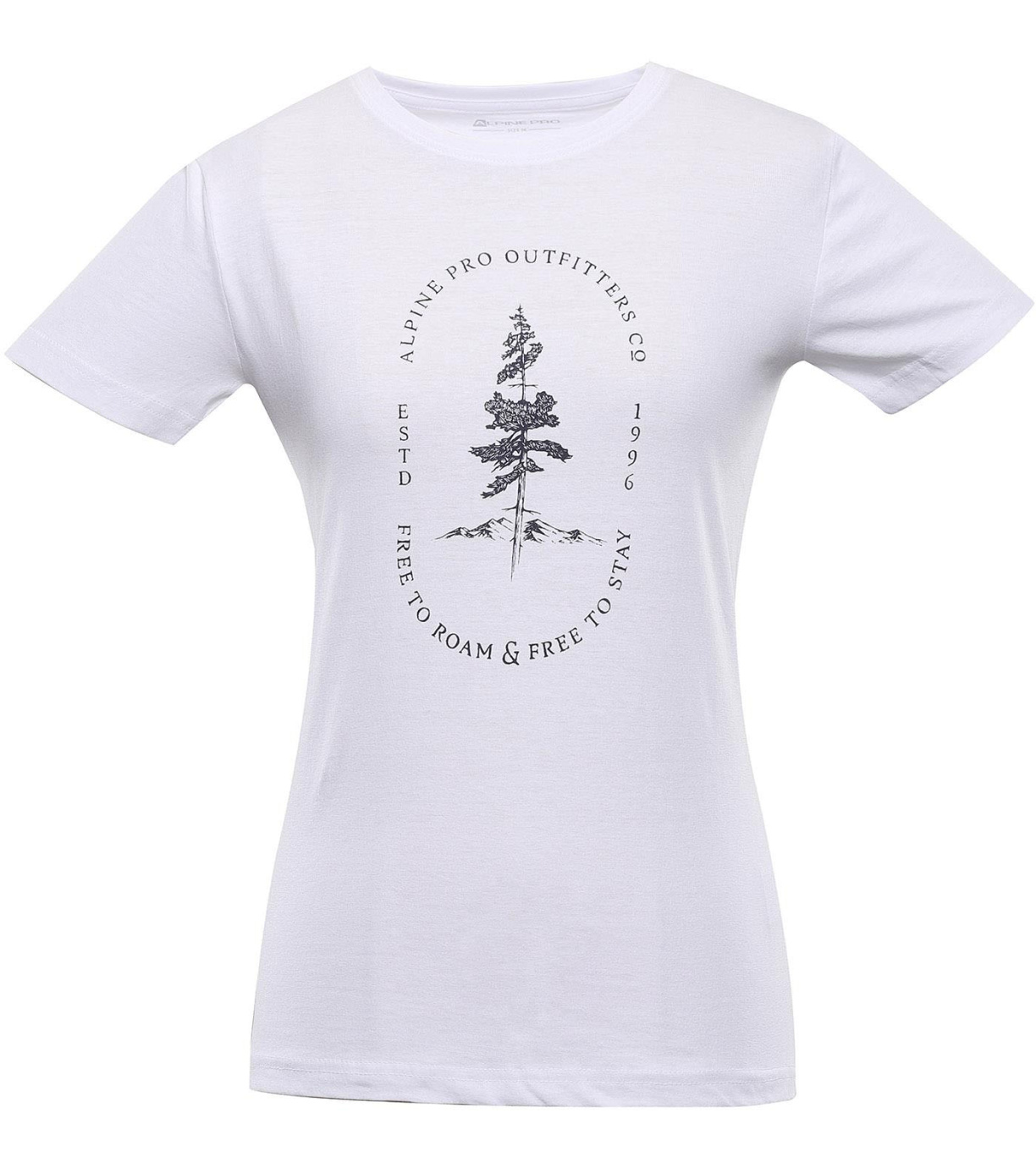 Alpine Pro Mella Dámske tričko LTSU804 biela XXL