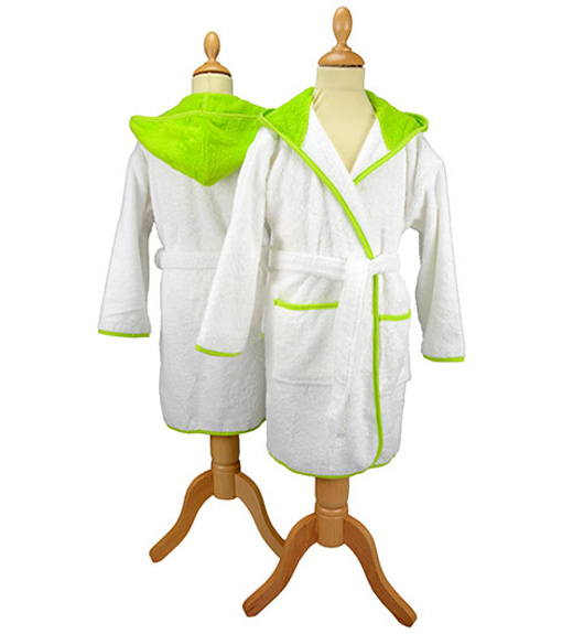 White -  / Lime Green