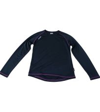 Dámske termo tričko LADY TIBIS SET-BLACK/FUCHSIA Hi-Tec