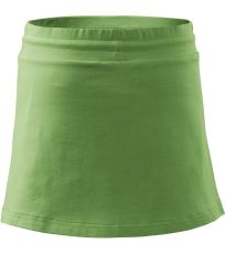 Sukne so všitými kraťasmi 604 Malfini trávovo zelená