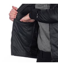 Pánska hybridná outdoorová bunda DON NORTHFINDER čierna