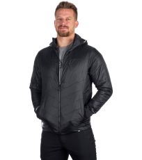 Pánska hybridná outdoorová bunda DON NORTHFINDER čierna