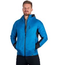 Pánska hybridná outdoorová bunda DON NORTHFINDER modrá-čierna