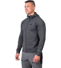 Pánska funkčná mikina ETHAN HOODY HANNAH anthracite mel