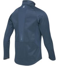 Pánska vetruodolná softshellová bunda VALTARI KLIMATEX tmavo modrá
