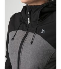 Dámska softshell bunda LECNA LOAP Šedá