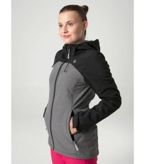 Dámska softshell bunda LECNA LOAP Šedá