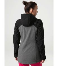 Dámska softshell bunda LECNA LOAP Šedá