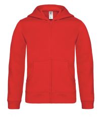 Detská mikina na zips WK682 B&C