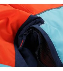 Detská lyžiarska bunda SARDARO 2 ALPINE PRO Neón coral