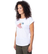 Dámske bavlnené triko ARISSA II HANNAH Bright white