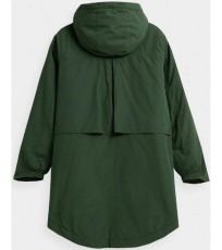 Dámsky zimný kabát HOZ21-KUDC603 Outhorn dark green