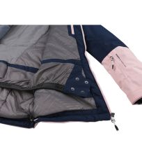 Dámska lyžiarska bunda MALIKA HANNAH dress blues/seashell pink