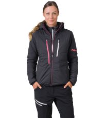 Dámska zateplená skialpová bunda GABBY HOODY HANNAH anthracite