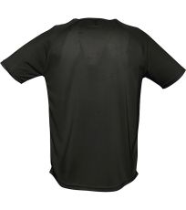 Pánske tričko s krátkym rukávom SPORTY SOĽS Čierna