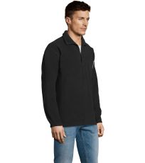 Pánska fleecová mikina NESS SOĽS Čierna