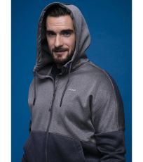 Pánska outdoorová mikina MICHAL LOAP modrá
