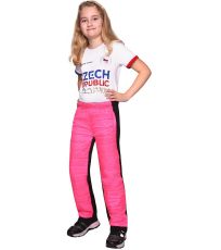 Detské nohavice JERKO ALPINE PRO ružová