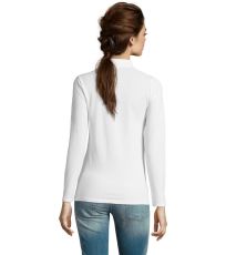 Dámske polo tričko dlhý rukáv PERFECT LSL WOMEN SOĽS Biela