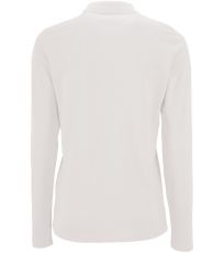 Dámske polo tričko dlhý rukáv PERFECT LSL WOMEN SOĽS Biela