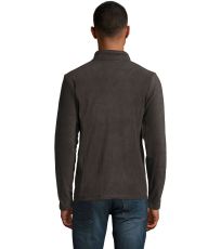 Pánska fleecová mikina NORMAN MEN SOĽS Uhľovo sivá