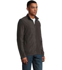 Pánska fleecová mikina NORMAN MEN SOĽS Uhľovo sivá