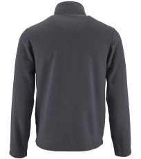 Pánska fleecová mikina NORMAN MEN SOĽS Uhľovo sivá