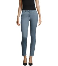 Dámske saténové nohavice JARED WOMEN SOĽS Creamy dark blue