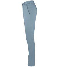 Dámske saténové nohavice JARED WOMEN SOĽS Creamy dark blue