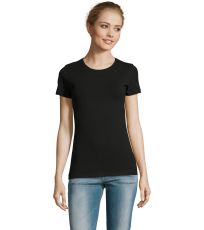 Dámske tričko MILLENIUM WOMEN SOĽS Deep black
