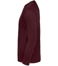 Pánske tričko s dlhým rukávom MONARCH SOĽS Oxblood