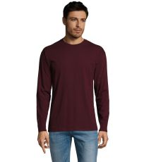 Pánske tričko s dlhým rukávom MONARCH SOĽS Oxblood