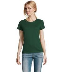 Dámske tričko s krátkym rukávom IMPERIAL SOĽS Bottle green