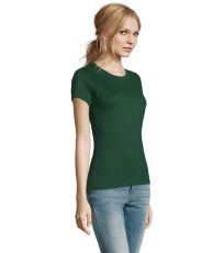 Dámske tričko s krátkym rukávom IMPERIAL SOĽS Bottle green