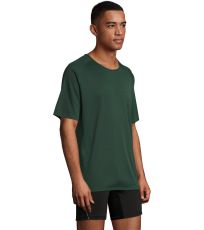 Pánske tričko s krátkym rukávom SPORTY SOĽS Forest green