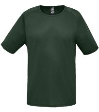 Pánske tričko s krátkym rukávom SPORTY SOĽS Forest green