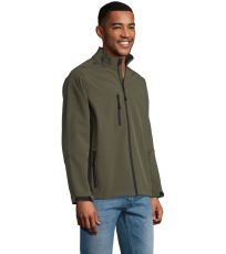 Pánska softshellová bunda RELAX SOĽS Army