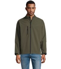 Pánska softshellová bunda RELAX SOĽS Army