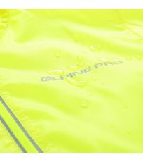 Detská bunda MIMOCO 4 ALPINE PRO reflexná žltá