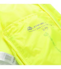 Detská bunda MIMOCO 4 ALPINE PRO reflexná žltá