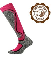 Detské lyžiarske podkolienky Carving VoXX® magenta