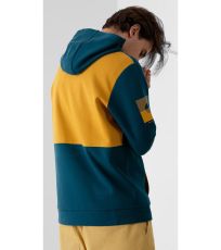 Pánska mikina HOZ21-BLM603 Outhorn denim