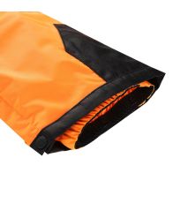 Detské lyžiarske nohavice s PTX membránou EDESO ALPINE PRO neón pomaranč