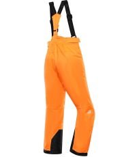 Detské lyžiarske nohavice s PTX membránou EDESO ALPINE PRO neón pomaranč