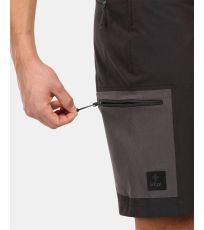 Outdoorové kraťasy - väčšej veľkosti NAVIA-M KILPI Čierna