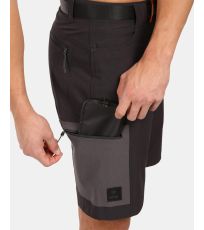 Outdoorové kraťasy - väčšej veľkosti NAVIA-M KILPI Čierna