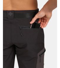 Outdoorové kraťasy - väčšej veľkosti NAVIA-M KILPI Čierna